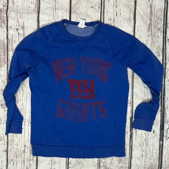 New York Giants Junk Food NFL Football Retro Crewneck Sweatshirt - Picture 1 of 4